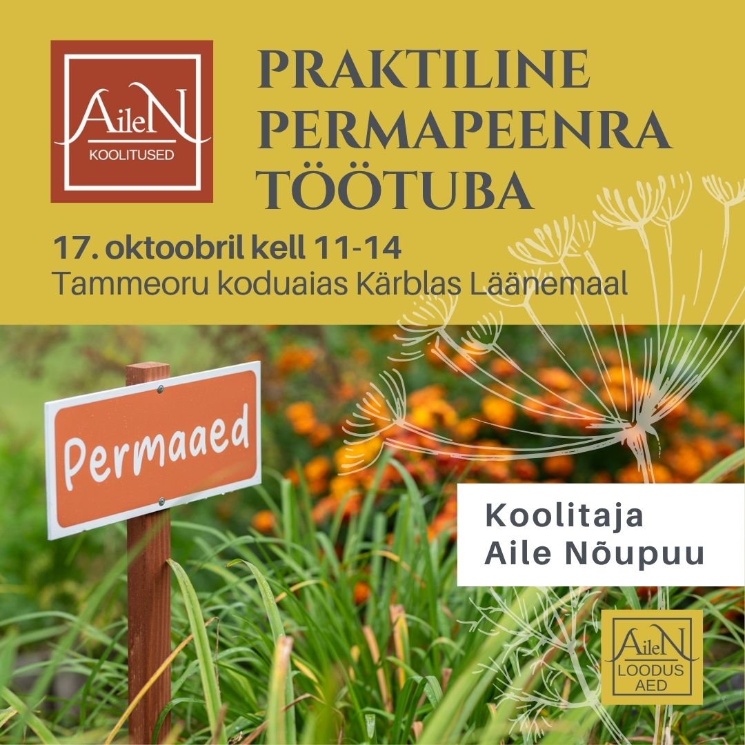 Permapeenra koolitus